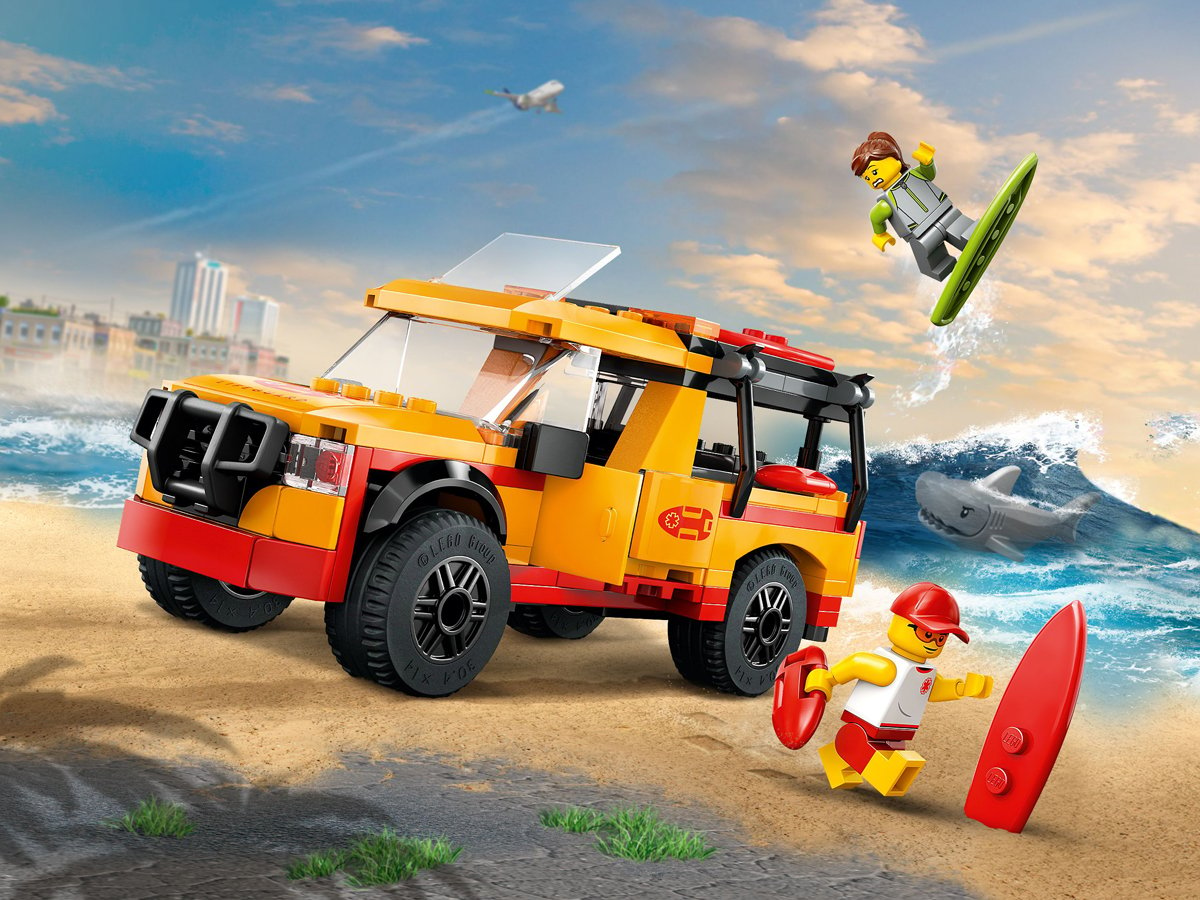 LEGO City 60453 Strand-Rettungswagen