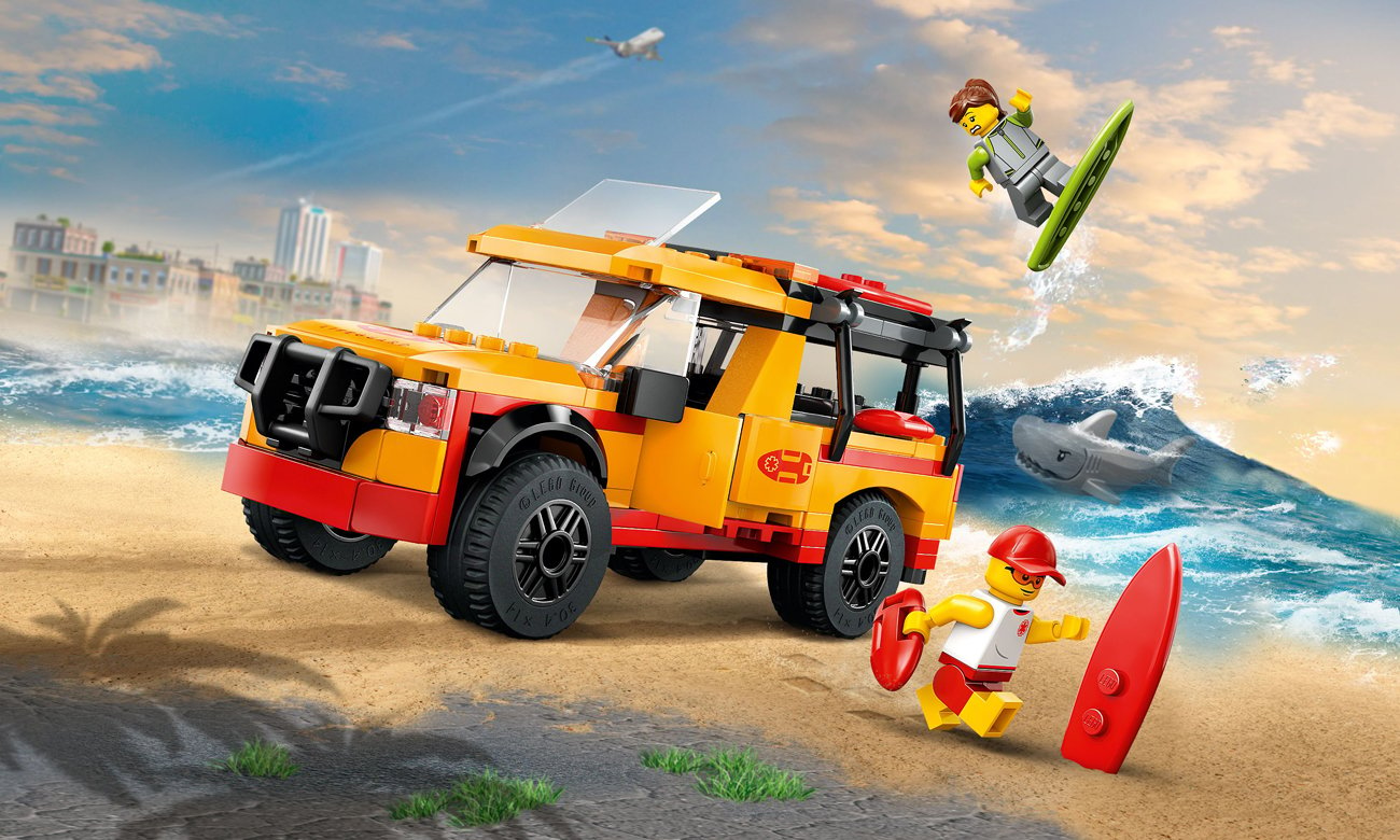 LEGO City 60453 Strand-Rettungswagen