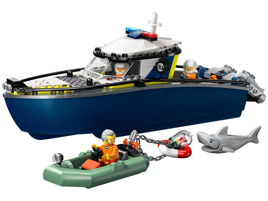 LEGO City 60456 Pościg łodzią policyjną