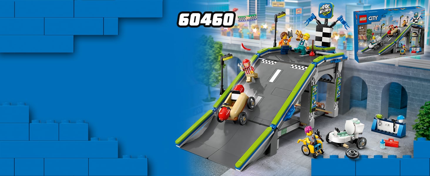 Bez granic: tor z rampami dla wyścigówek