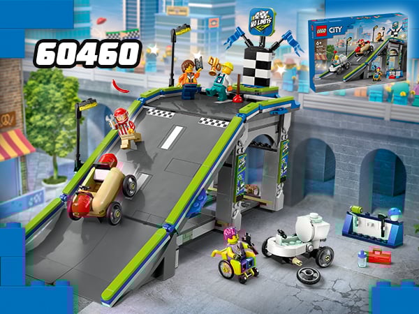 Bez granic: tor z rampami dla wyścigówek