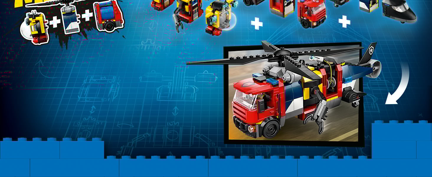 Latający wóz strażacki