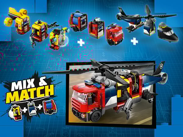 Latający wóz strażacki