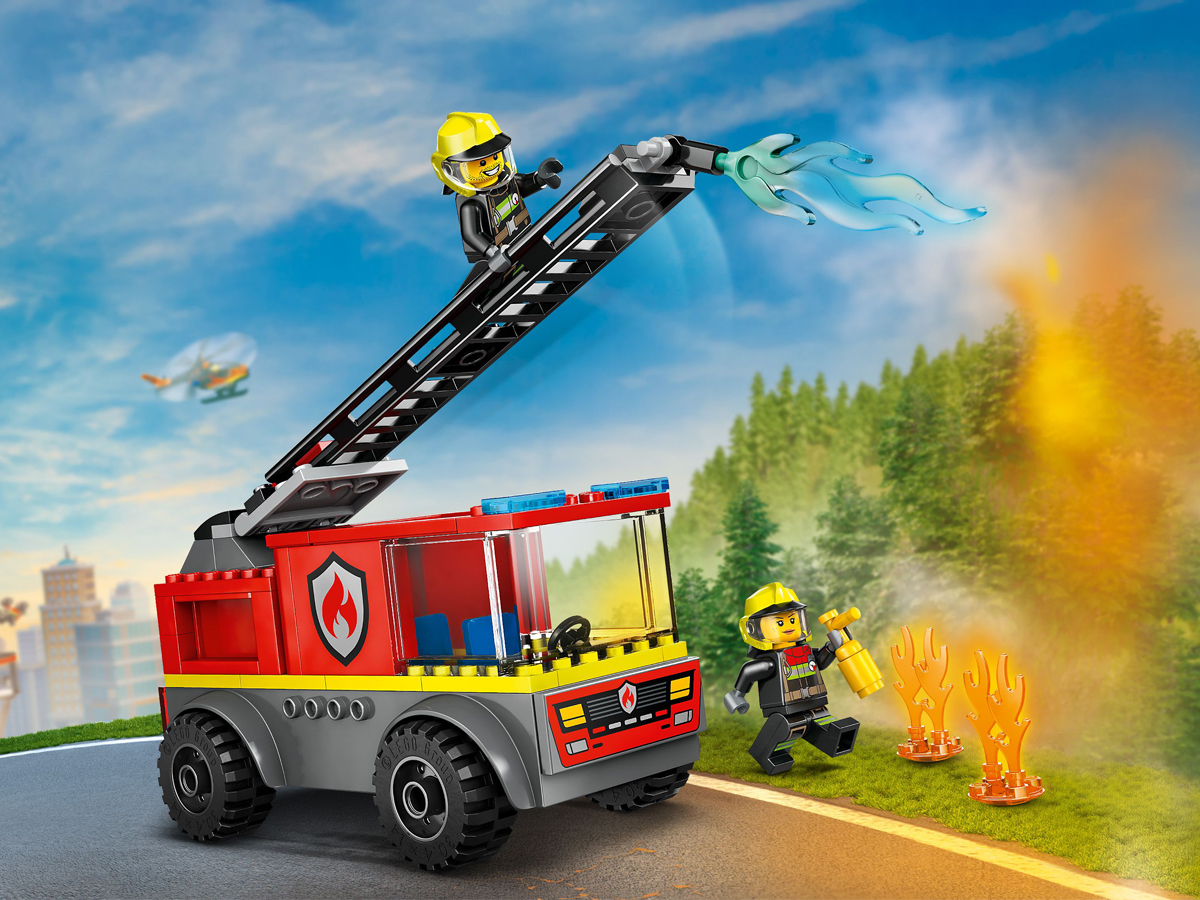 LEGO® City Feuerwehrleiterfahrzeug 60463