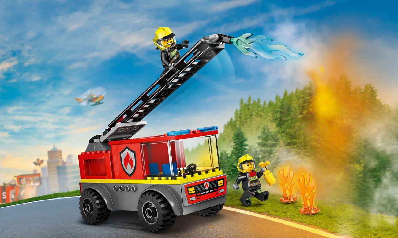 LEGO® City Feuerwehrleiterfahrzeug 60463