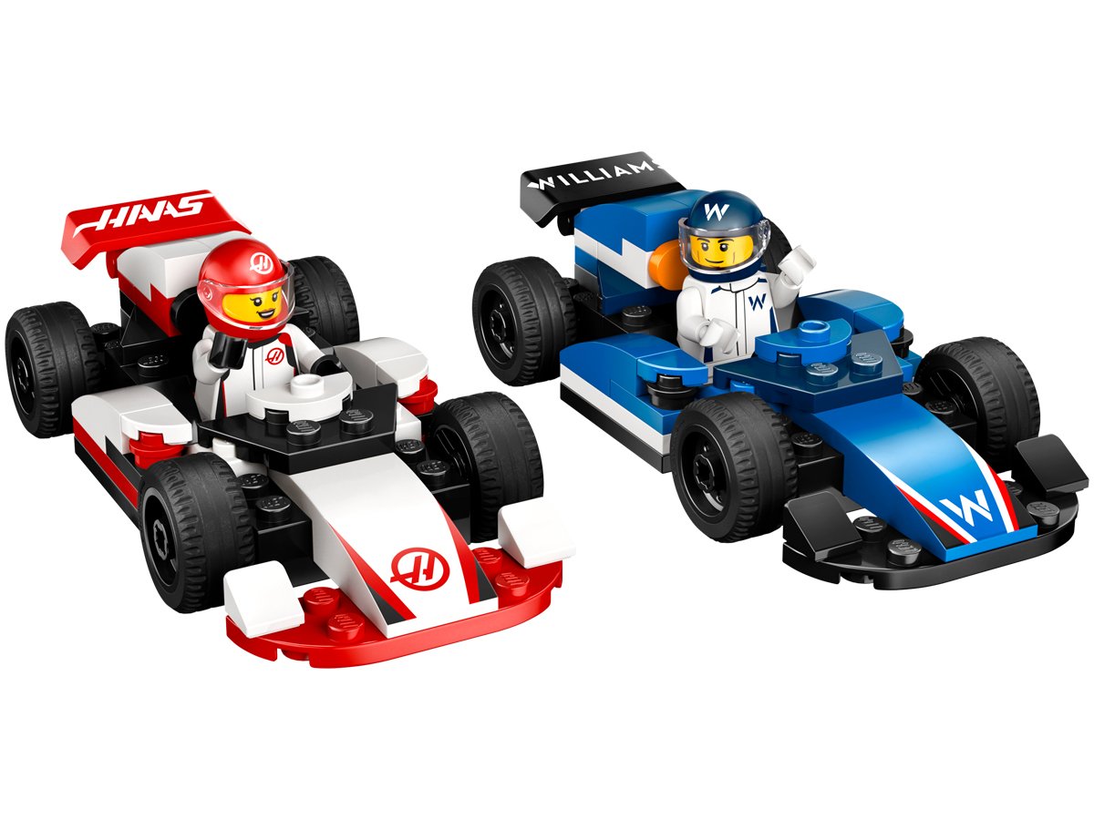 LEGO City 60464 Williams und Haas Rennboliden