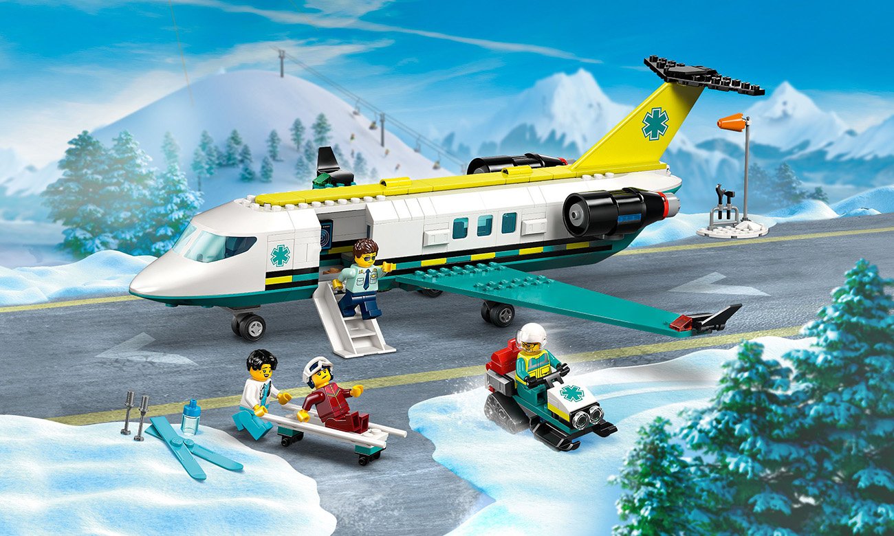 LEGO City 60465 Samolot pogotowia ratunkowego