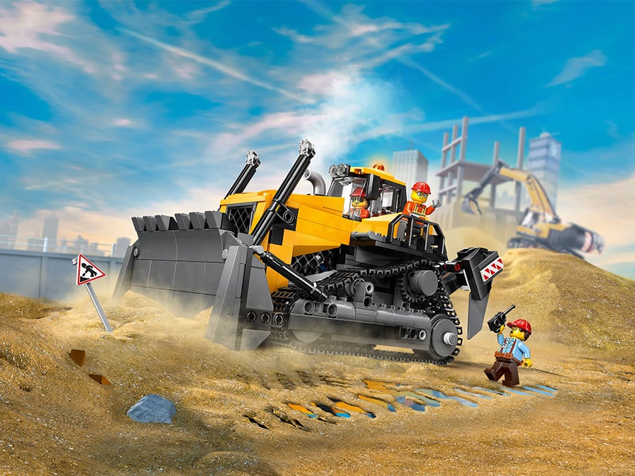 LEGO City 60466 Żółty buldożer