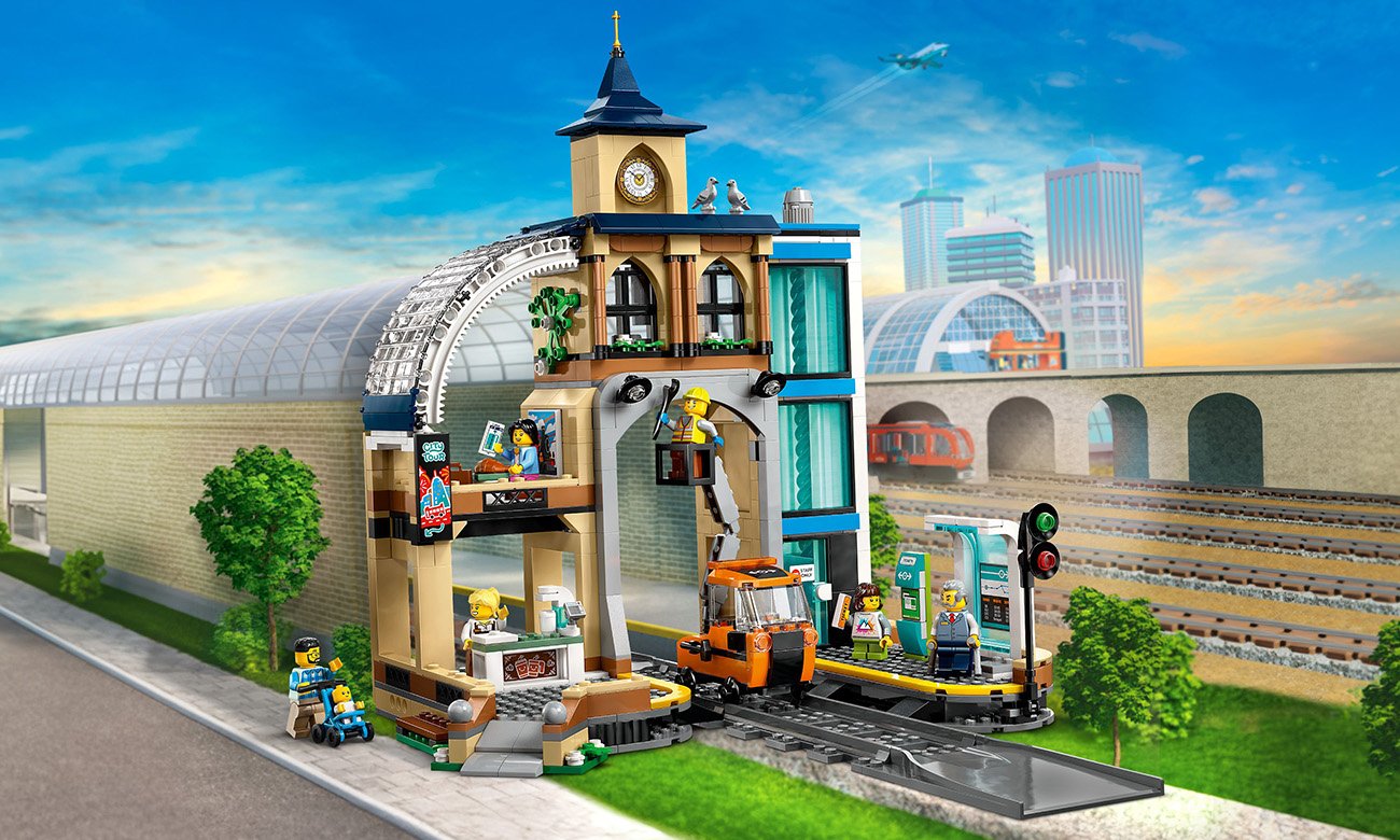 LEGO City 60469 Centralny dworzec kolejowy