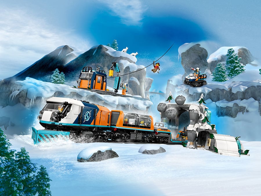 LEGO City 60470 Ekspres polarny arktycznych odkrywców