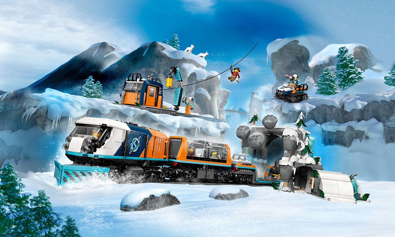 LEGO City 60470 Ekspres polarny arktycznych odkrywców