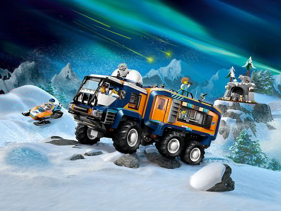LEGO City 60471 Ciężarówka z laboratorium arktycznej odkrywczyni