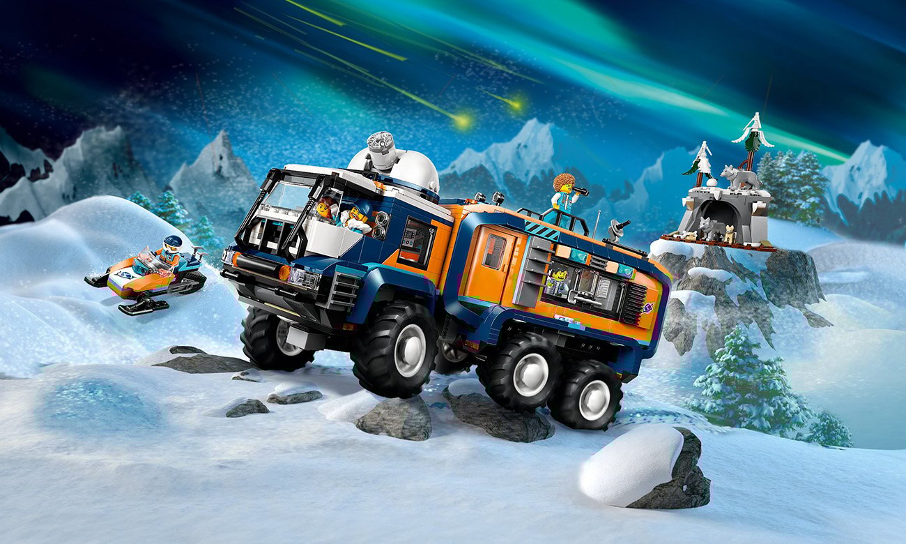 LEGO City 60471 Ciężarówka z laboratorium arktycznej odkrywczyni