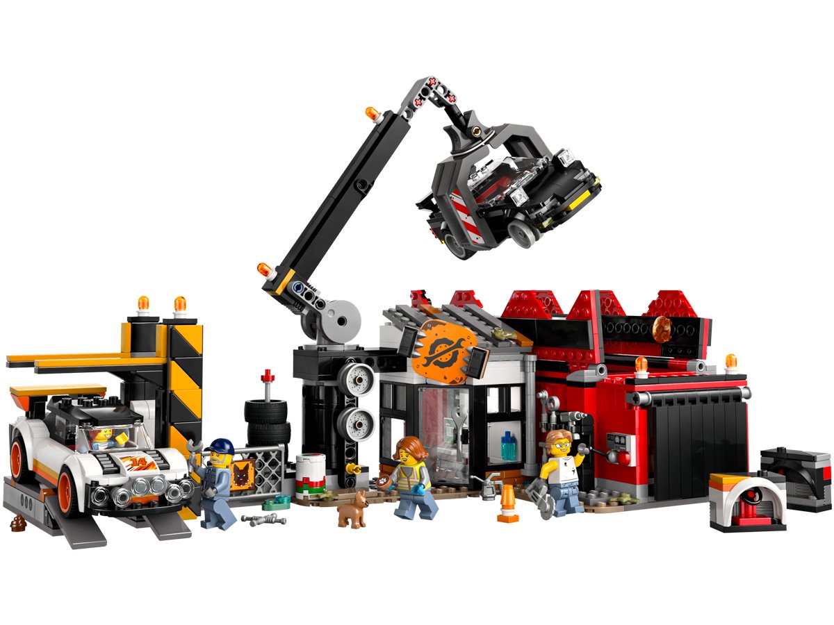 LEGO® City Schrottplatz mit Autos 60472