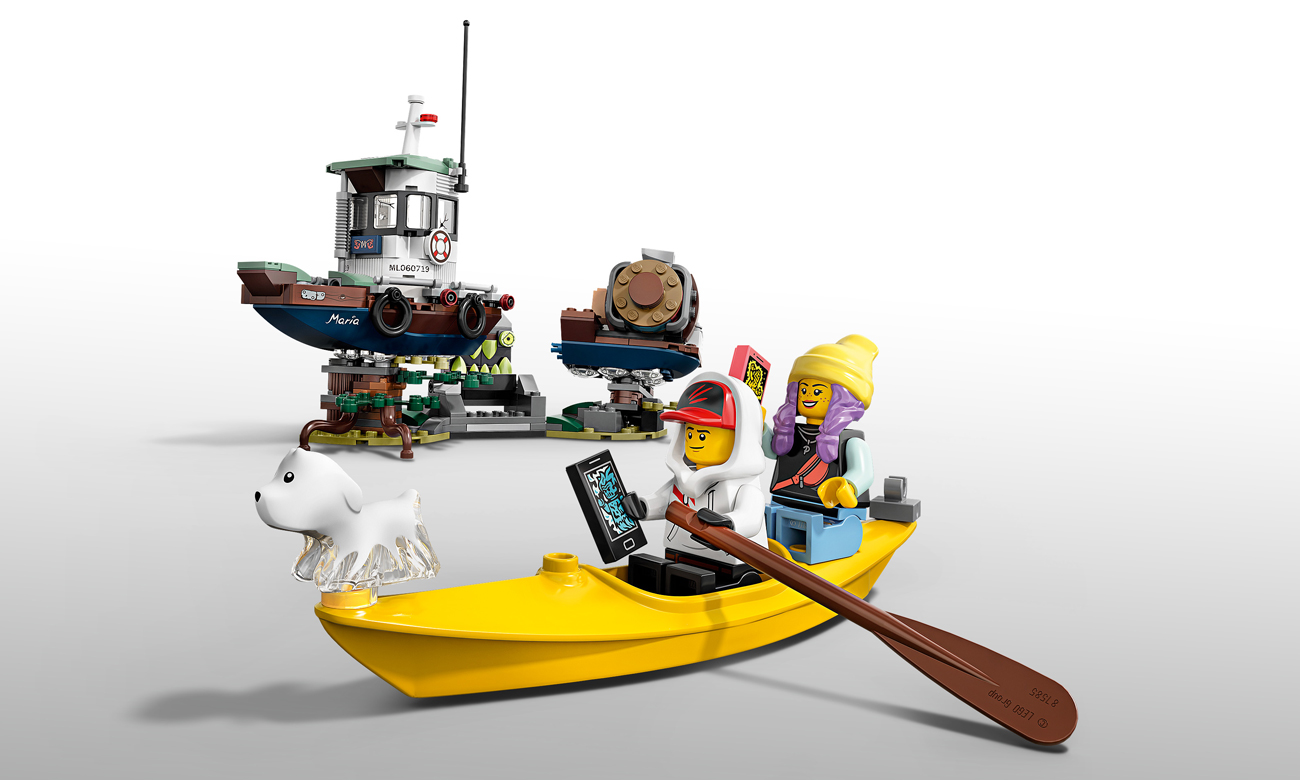 LEGO® Hidden Side™ 70419 Wrak łodzi rybackiej