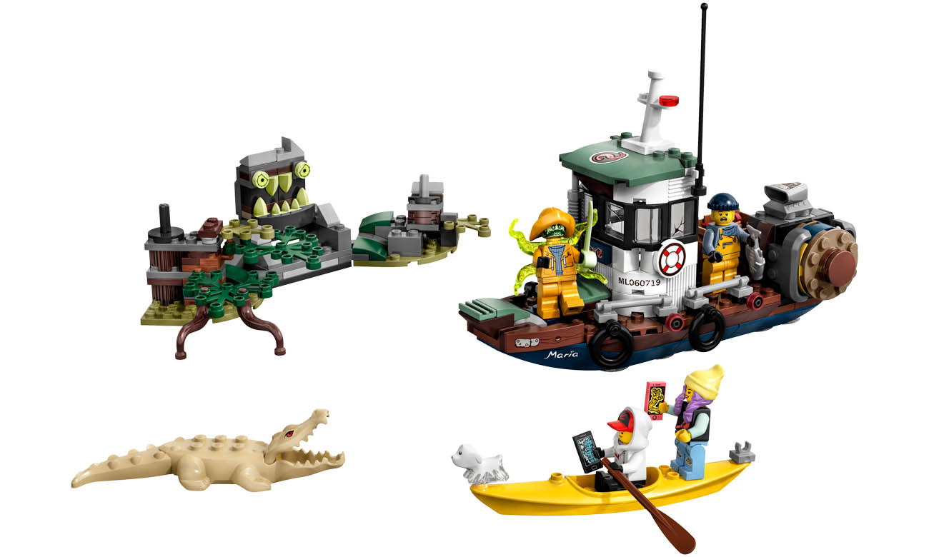 LEGO® Hidden Side™ 70419 Wrak łodzi rybackiej