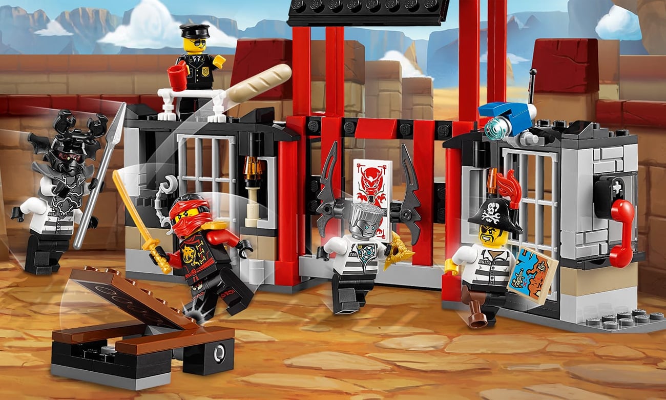 LEGO Ninjago Ucieczka z więzienia Kryptarium 70591
