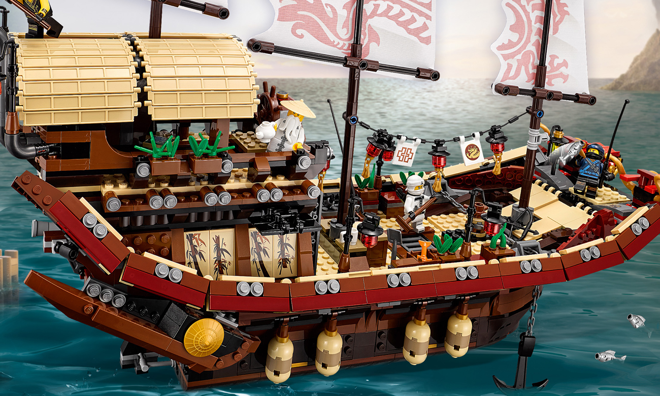 ninjago zestaw klocków z filmu