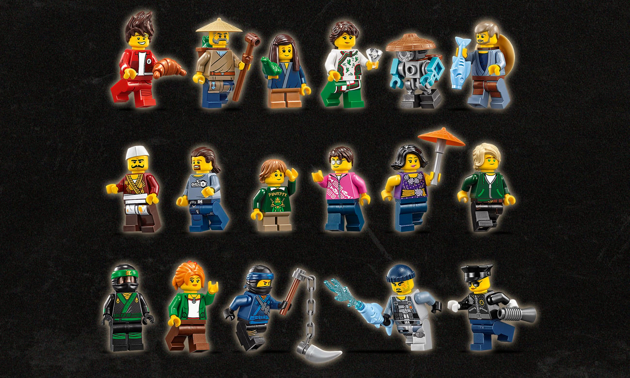 lego minifigurki minecraft