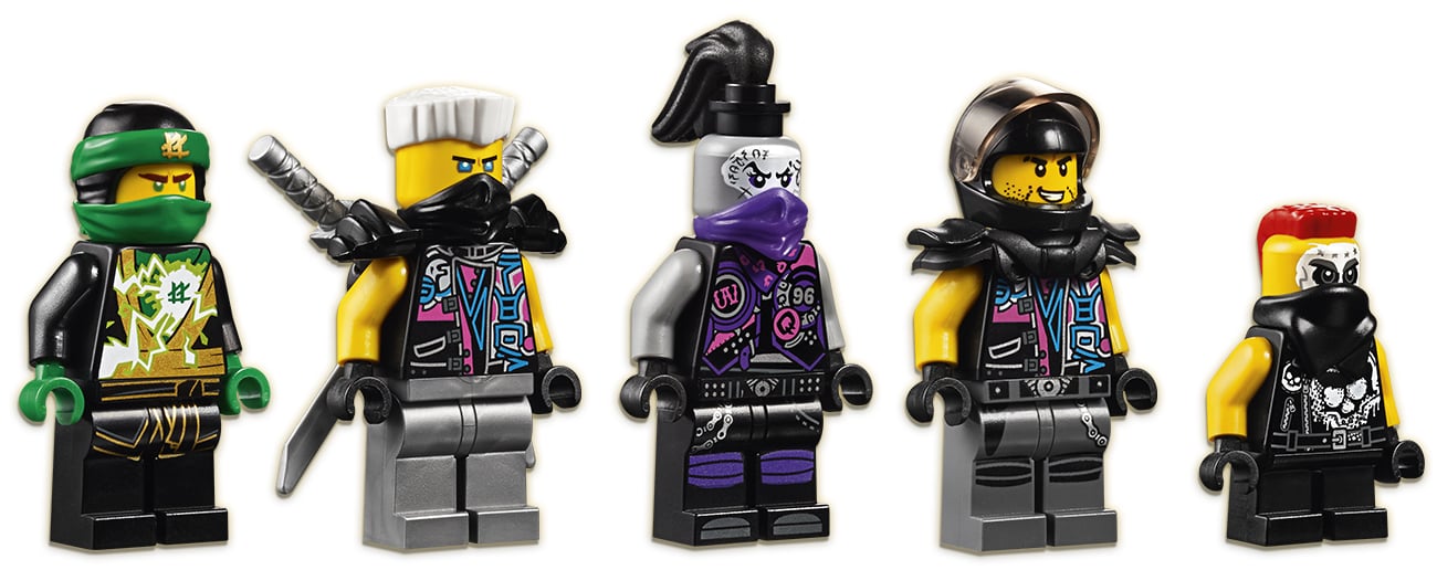 lego ninjago minifigurki