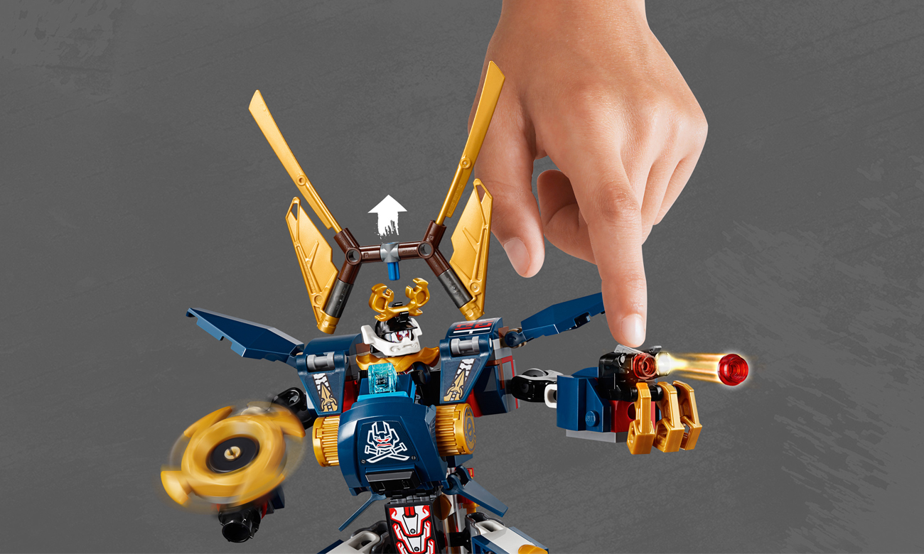 lego zabawka obrotowa spinjitzu