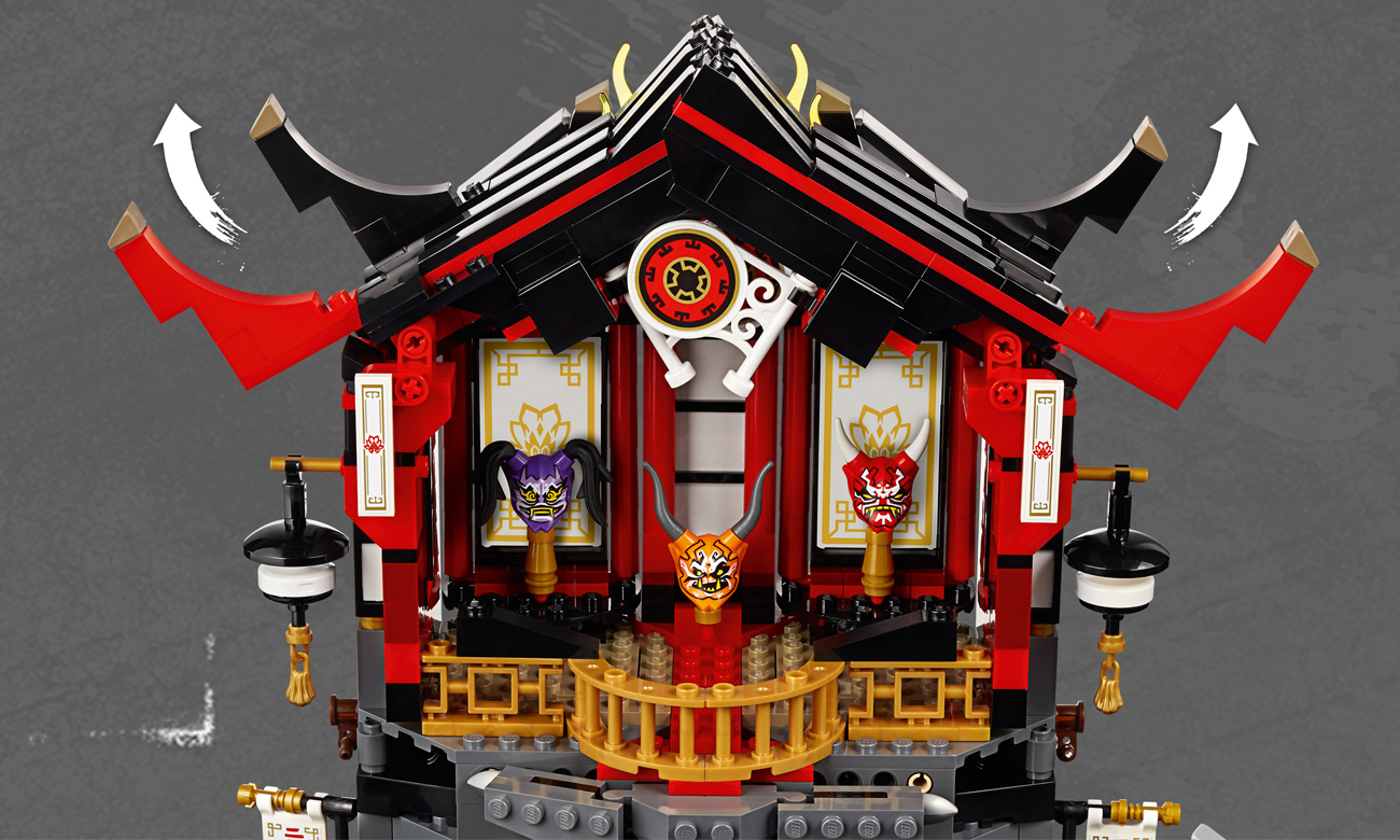 lego zabawka obrotowa spinjitzu
