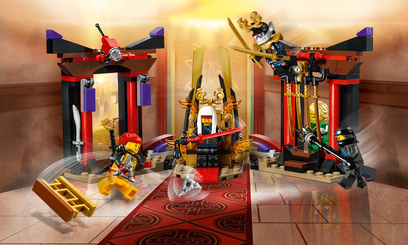 LEGO NINJAGO Starcie w sali tronowej