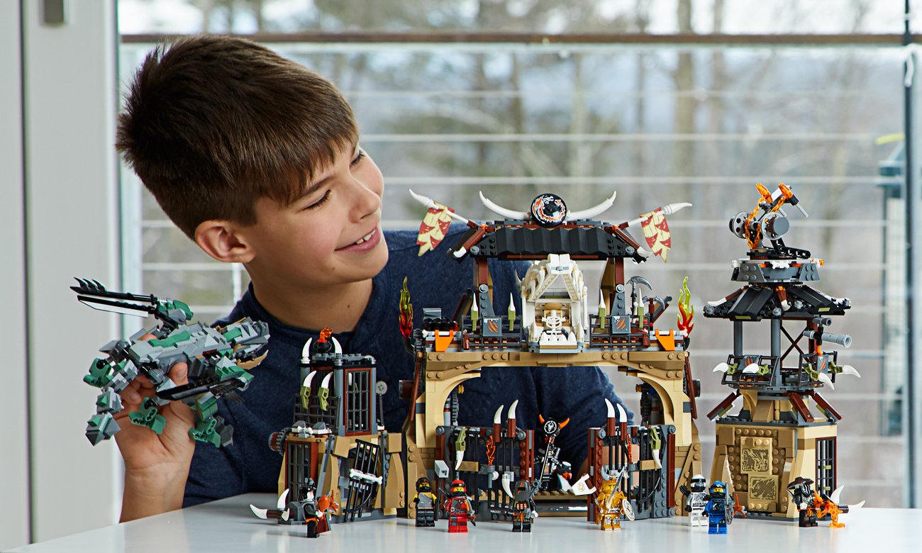 lego ninjago jaskinia