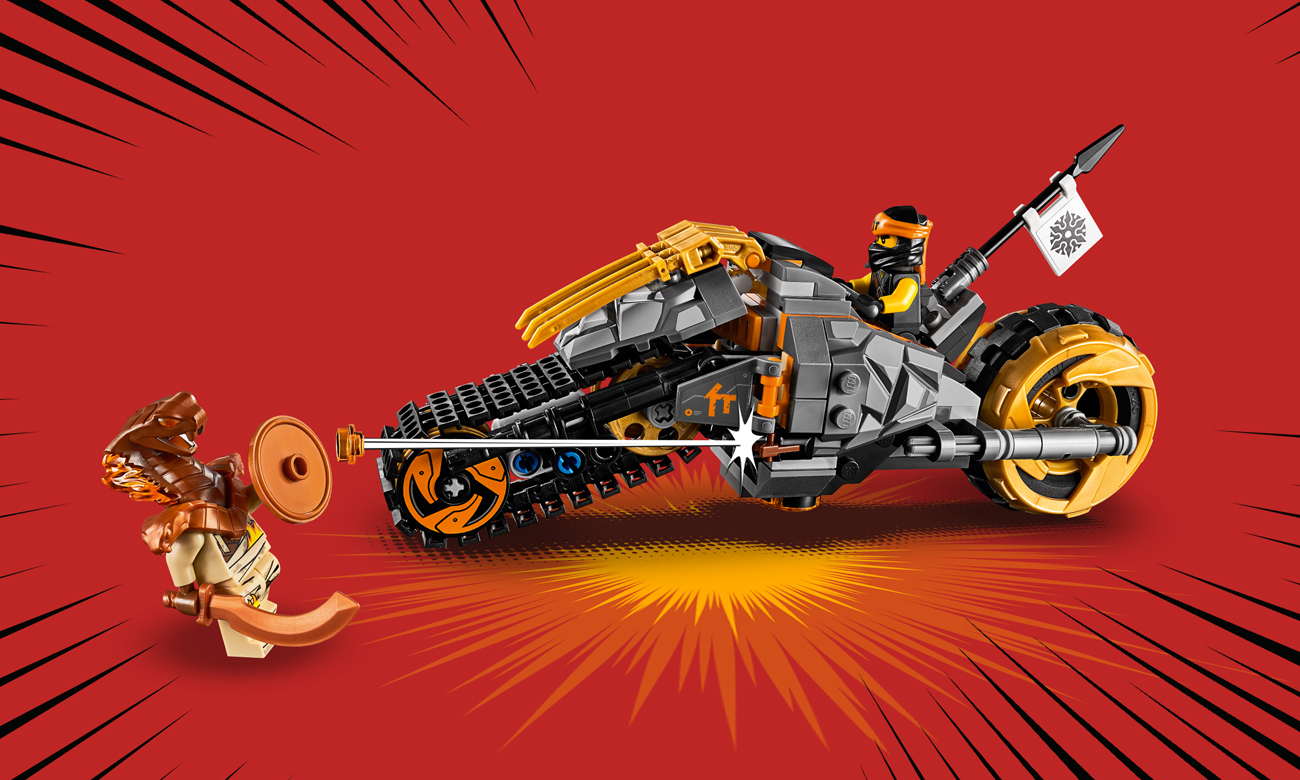 lego ninjago pojazd