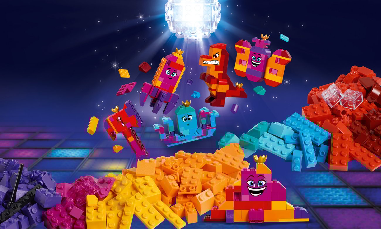 LEGO Movie 2 Pudełko konstruktora Królowej Wisimi!