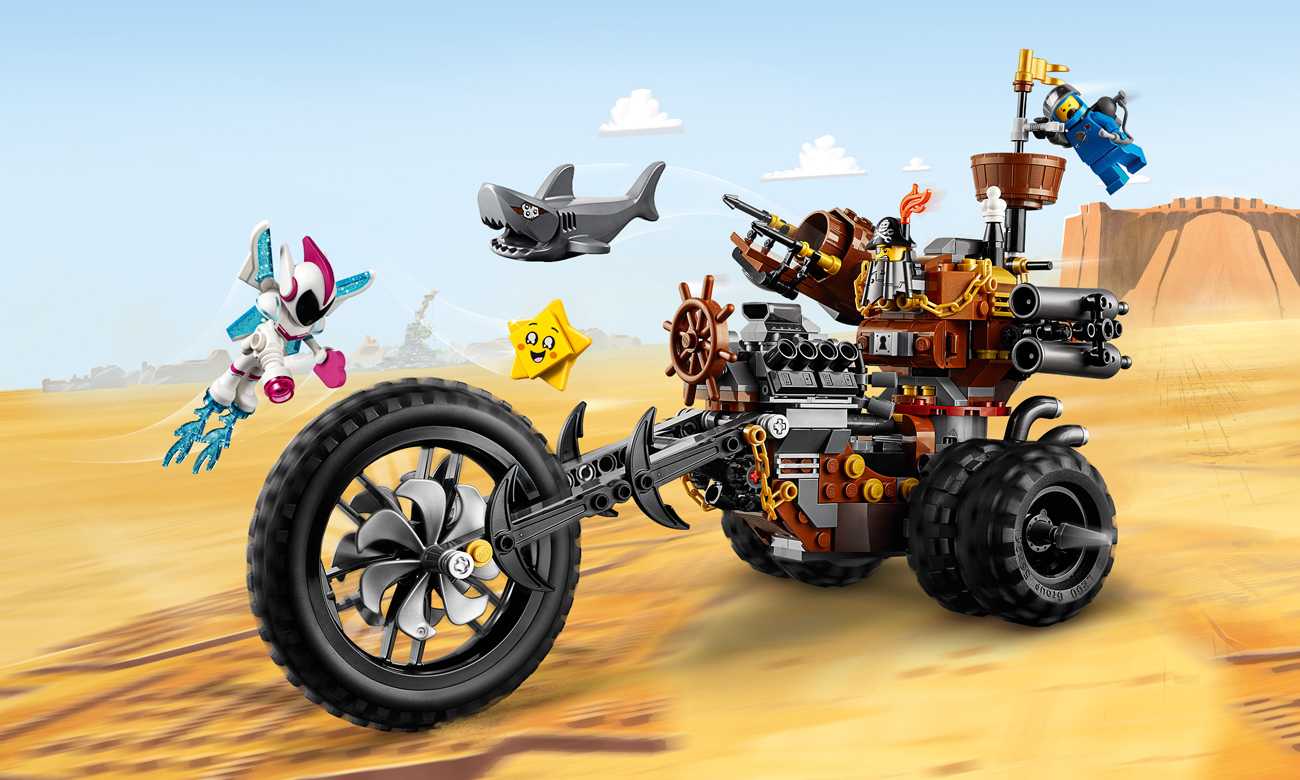 LEGO Movie 2 Movie Trójkołowiec Stalowobrodego