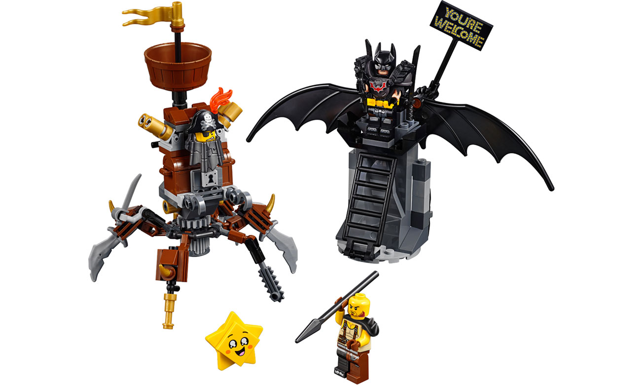 Zestaw LEGO Movie Batman i Stalowobrody 70836