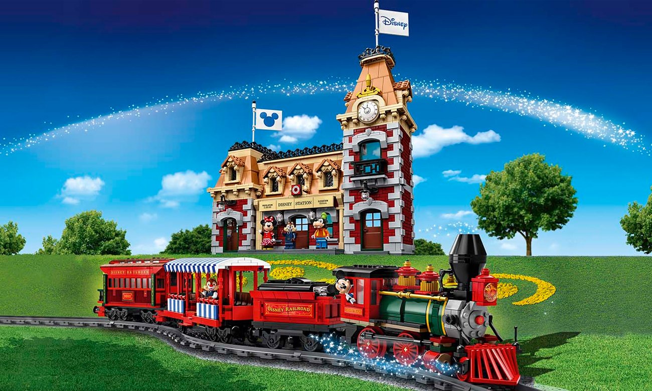 LEGO Disney Pociąg i dworzec Disney