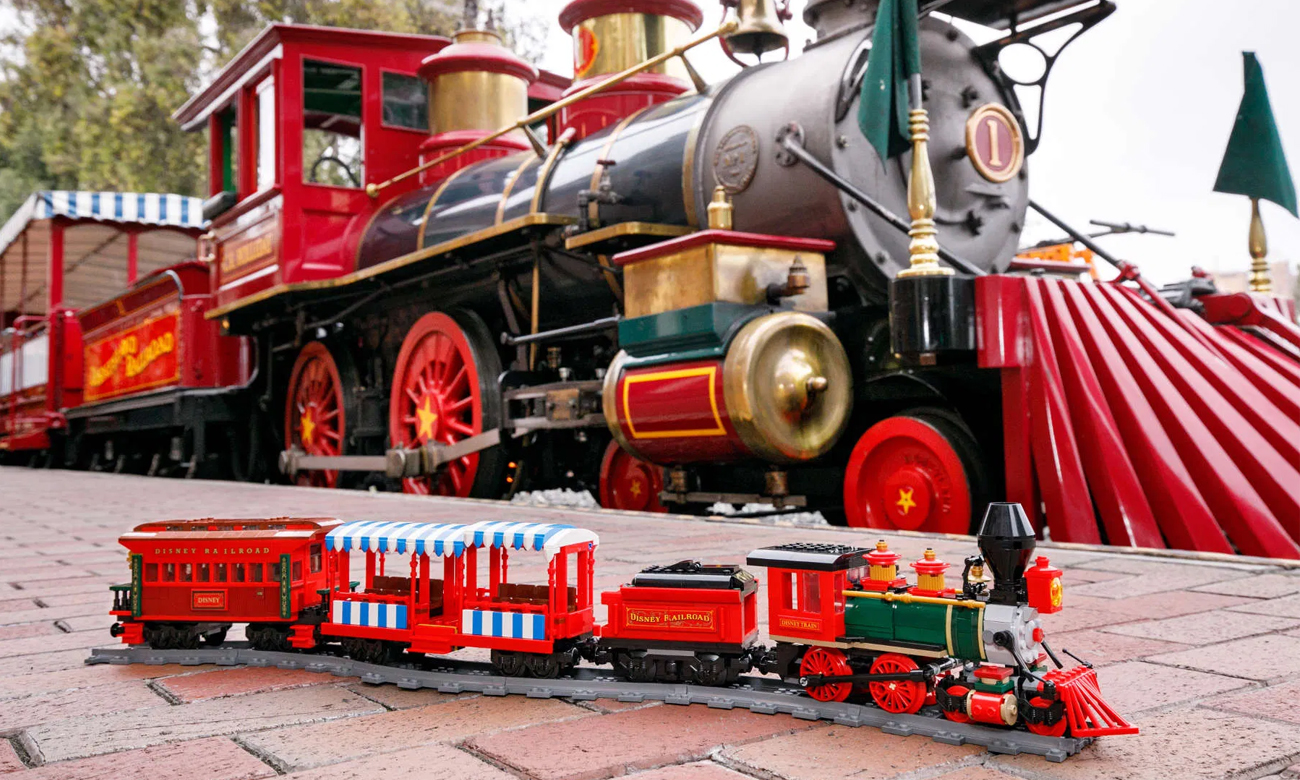 lego disney pociąg