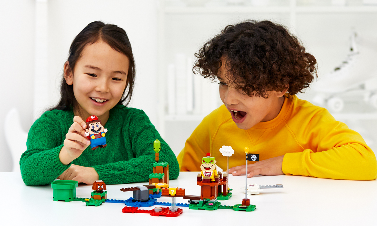zabawa klockami lego