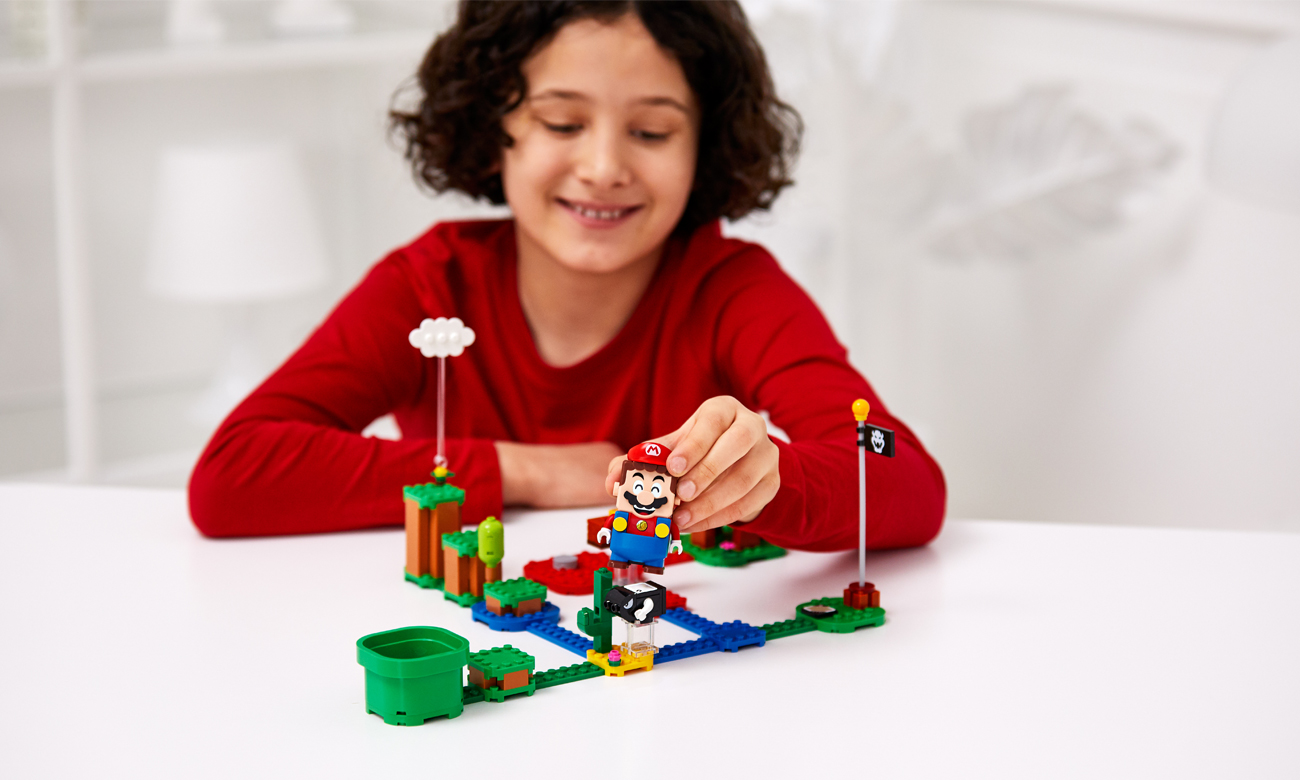zabawa klockami lego