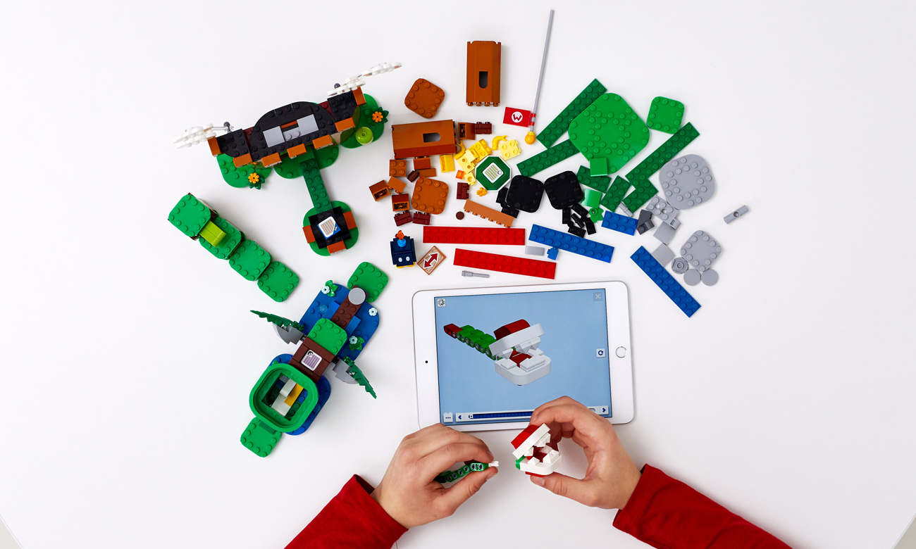 zabawa klockami lego