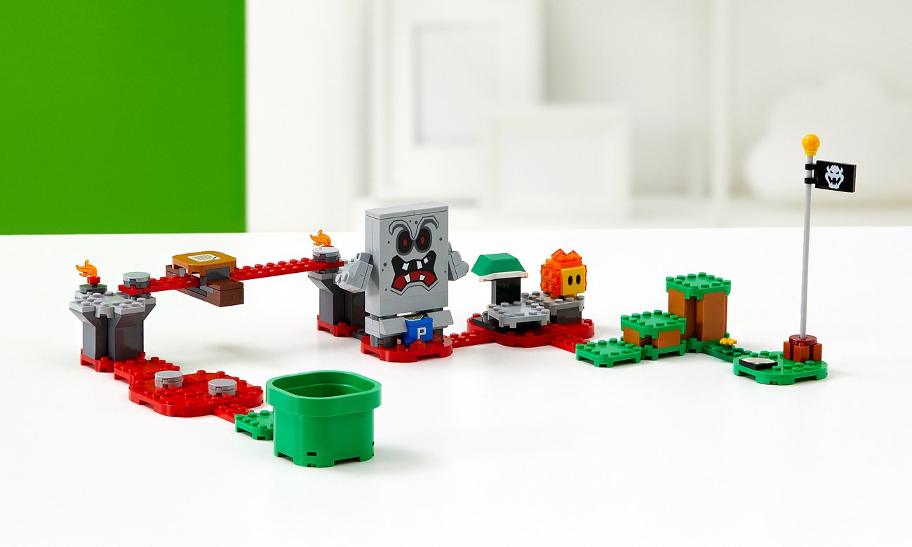 LEGO Super Mario Tarapaty w forcie Whompa - zestaw rozszerzający