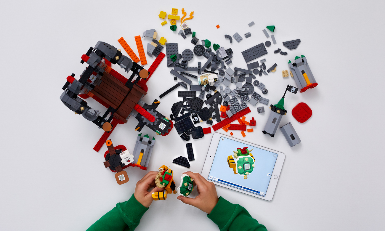 zabawa klockami lego