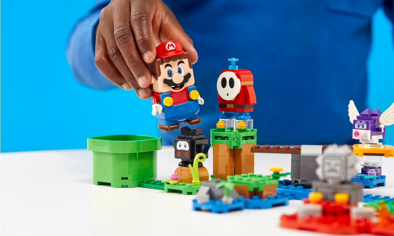 zabawa klockami lego