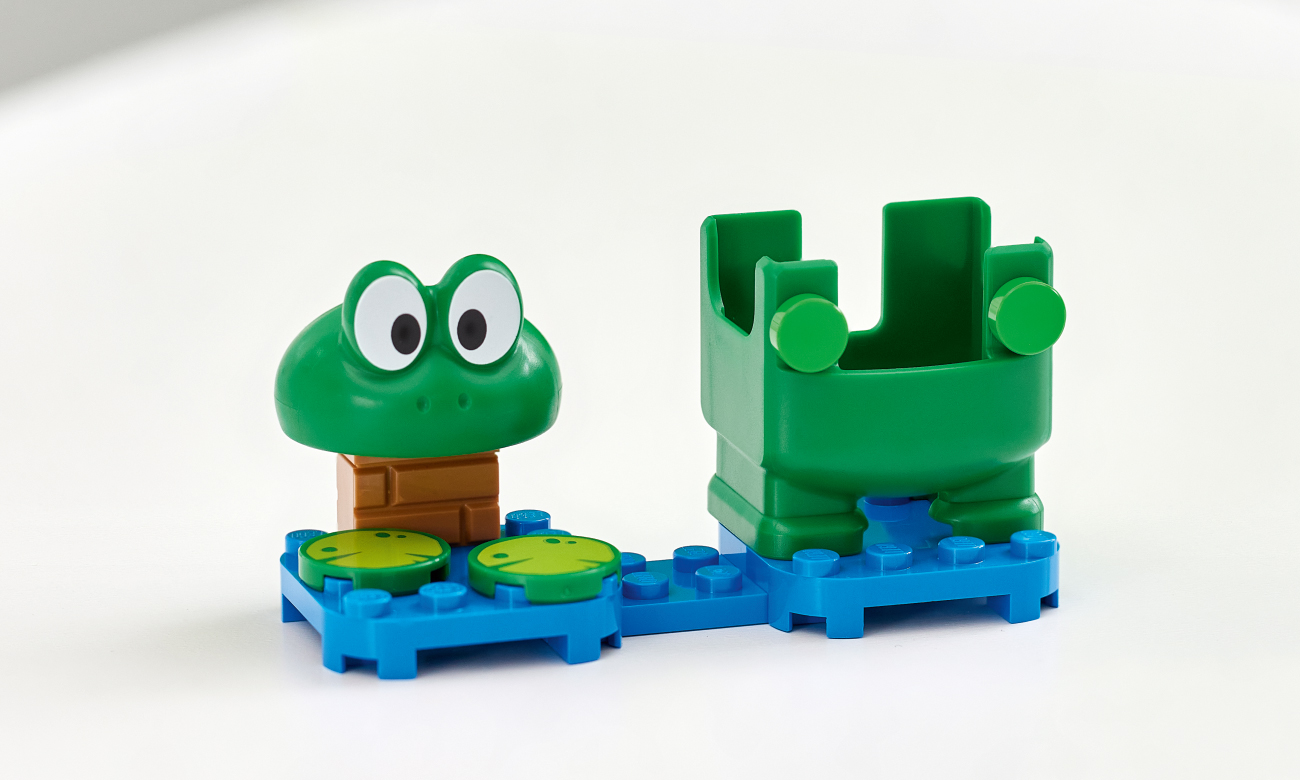 LEGO Super Mario Mario żaba — ulepszenie