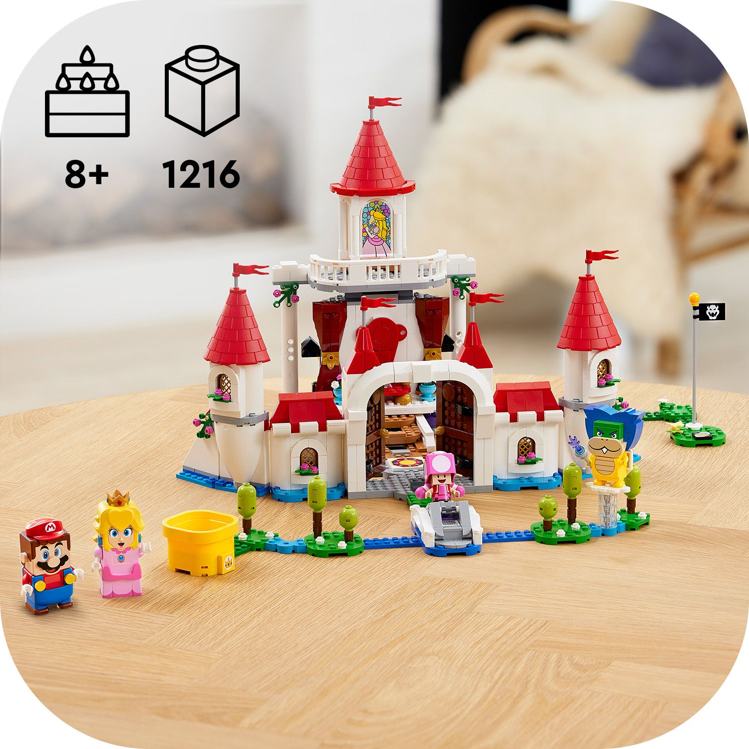 Peach's Castle Expansion Set 71408, LEGO® Super Mario™