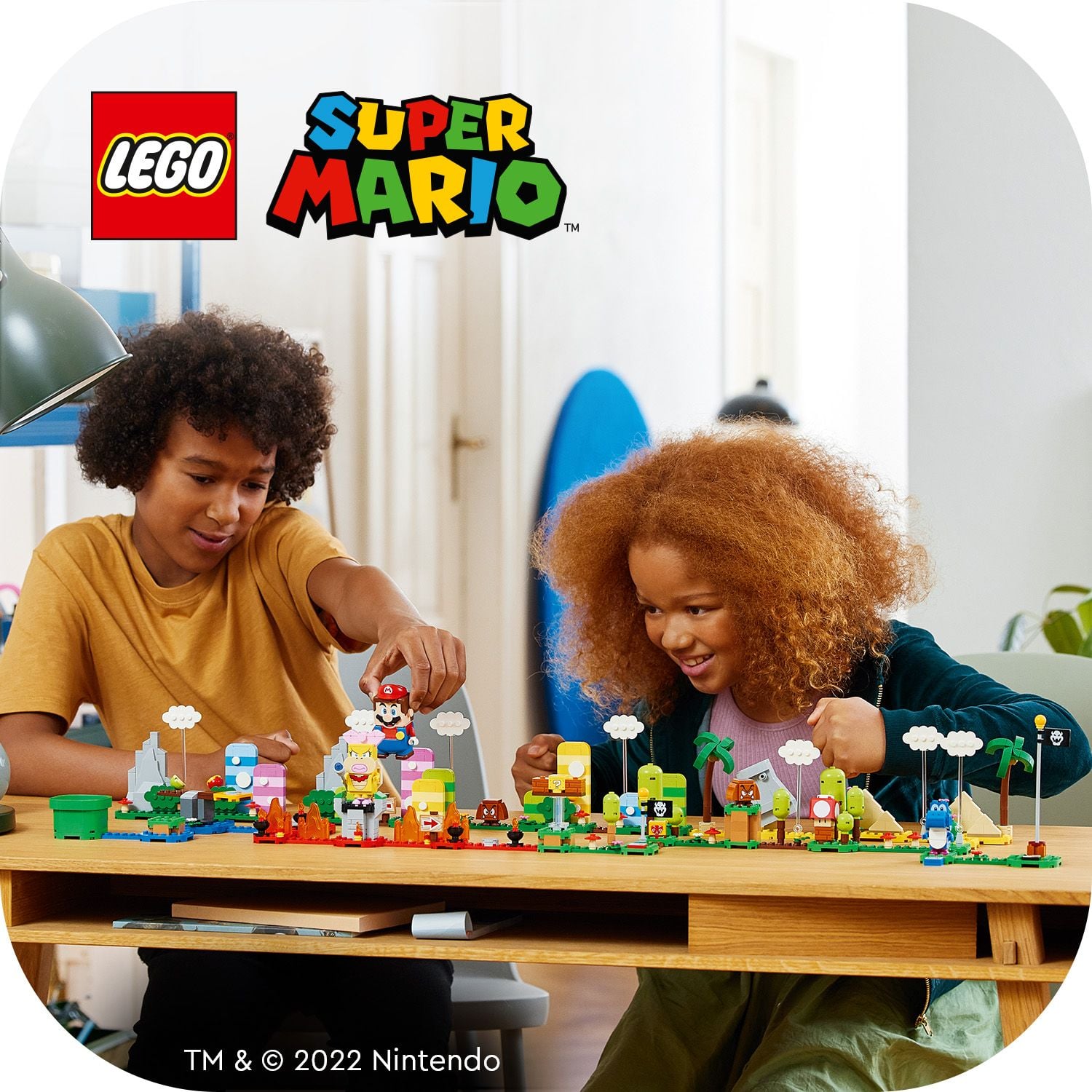 Odtwórz wygląd poziomów Super Mario™