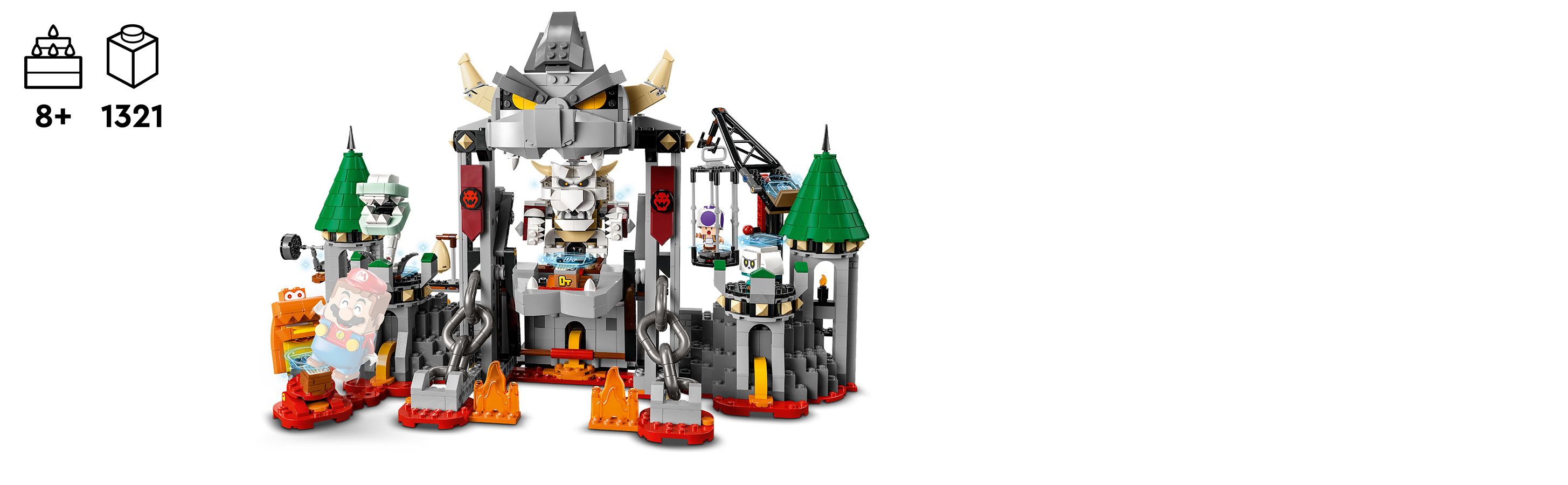 LEGO Super Mario 71423 Walka w zamku Dry Bowsera - Klocki