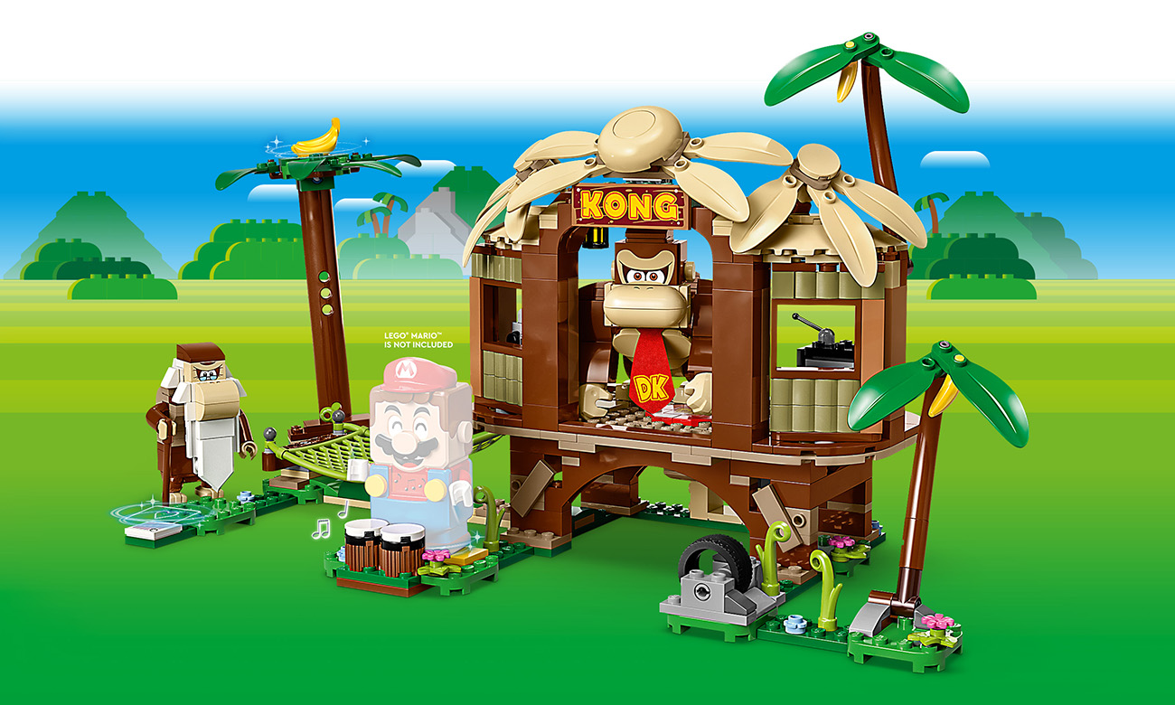 Додатковий набір LEGO Super Mario Donkey Konga Treehouse 71424