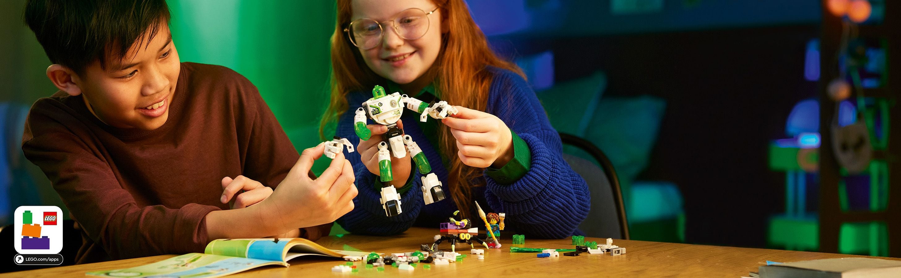 Instrukcje budowania z fabułą