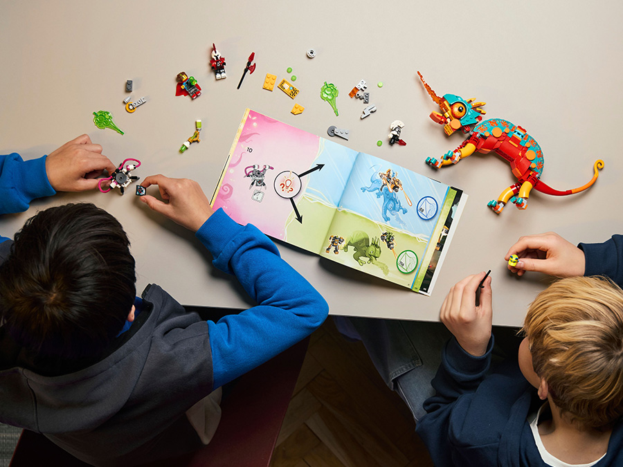 LEGO DREAMZzz Ognisty kameleon Mateo 71492 składanie
