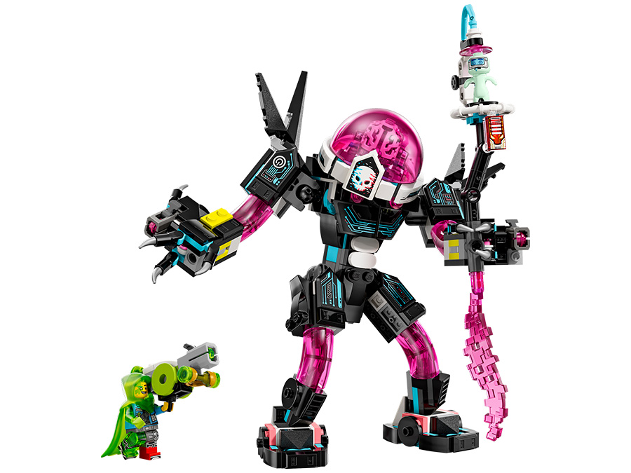 LEGO DREAMZzz Sprayowa ciężarówka Mateo 71499 zawartość zestawu