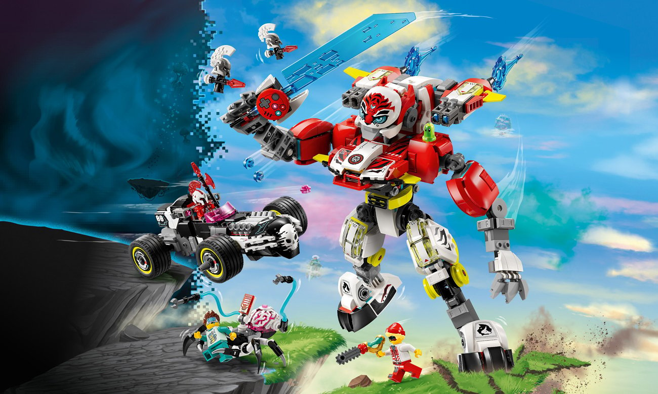 LEGO DREAMZzz 71497 Tiger-Mech von Cooper und Hot Rod Zero