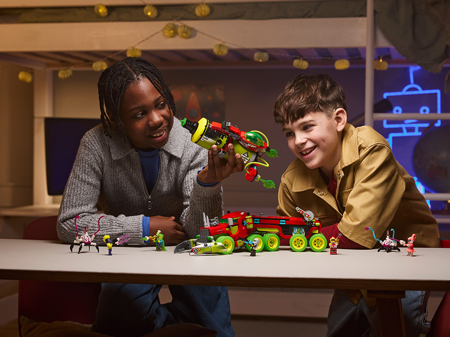 LEGO DREAMZzz Sprayowa ciężarówka Mateo 71499 zabwa